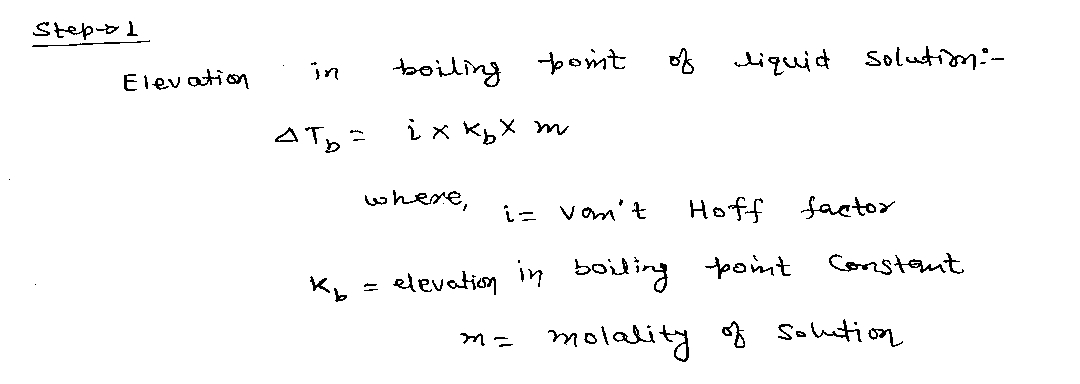 Chemistry homework question answer, step 1, image 1